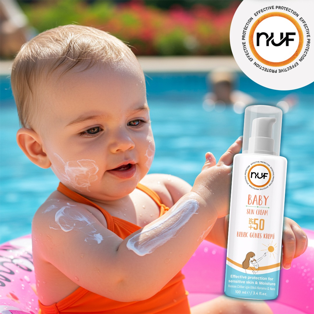Nuf Kozmetik Bebek Güneş Kremi SPF50+ 100ML