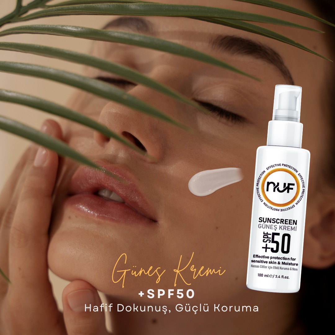 Nuf Kozmetik 50 Spf Güneş Kremi 100ml