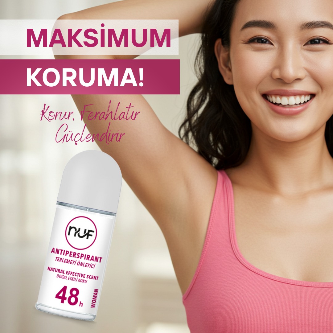 Nuf Kozmetik 48 Saat Etkili Kadın Roll-on 50ml