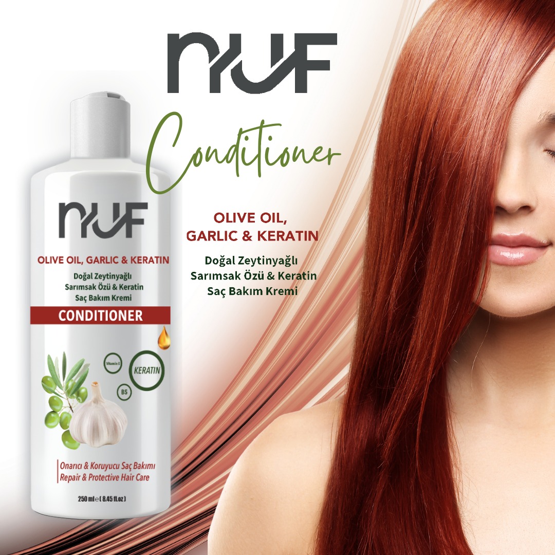 Nuf Kozmetik Sarımsak Özlü Saç Bakım Kremi 250ml