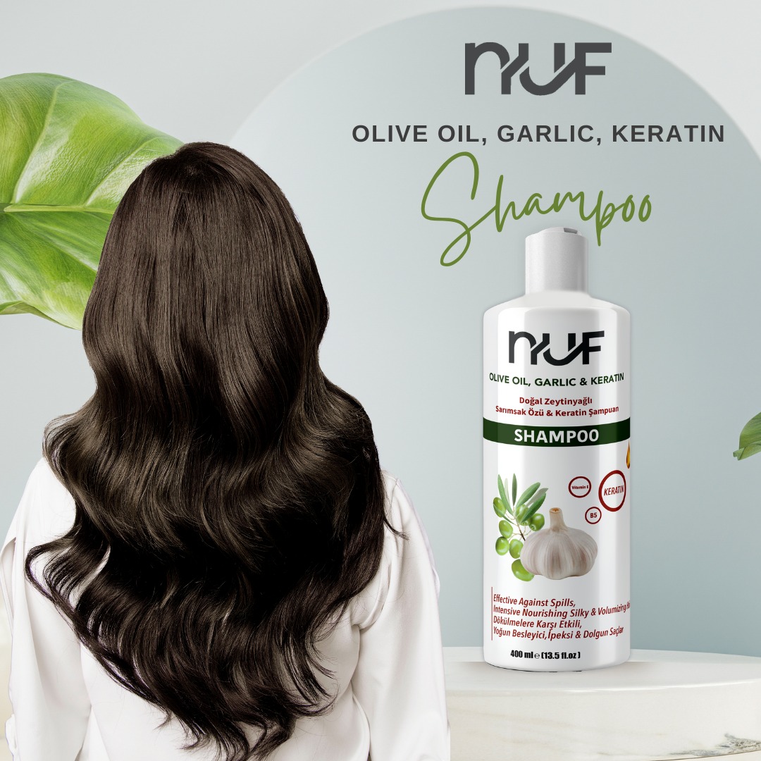 Nuf Kozmetik Sarımsak Özlü Şampuan 400ml